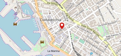 Pizzeria La Ternana Civitavecchia sulla mappa