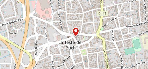 "Pizzéria" sur la carte