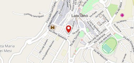 Pizzeria Lanterna Verde sulla mappa