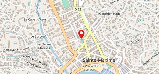 LA PIZZ' Pizzeria Sainte Maxime sur la carte