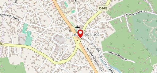 Pizzeria Les 3 Lucs sur la carte