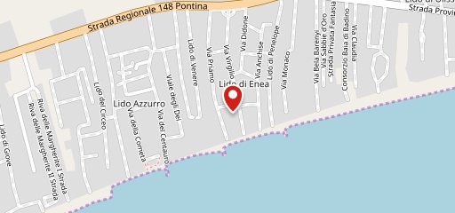 Pizzeria Lido di Enea sur la carte