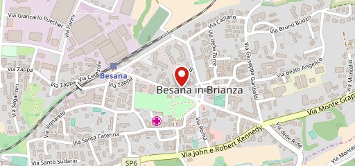 Pizzeria Max Besana sur la carte