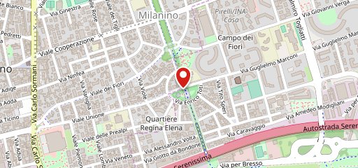 Pizzeria Milanino con cucina sulla mappa