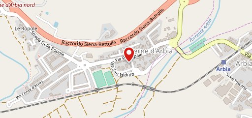 Ristorante Pizzeria Montaperti sulla mappa