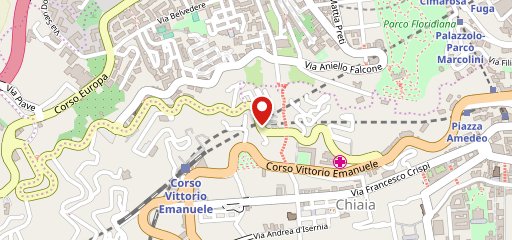 Pizzeria Nuvola Rossa sulla mappa