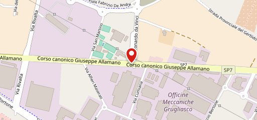 Pizzeria Ristorante Officina Allamano sur la carte