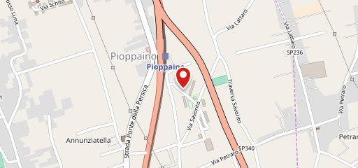 Pizzeria paky onorato sulla mappa