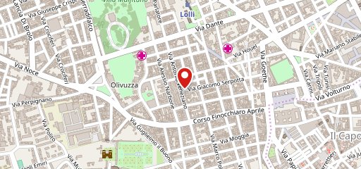 Pizzeria sulla mappa