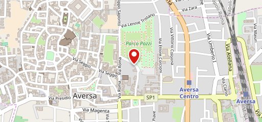 Pizzeria partenope sur la carte