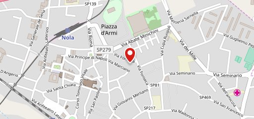 Pizzeria d'asporto #stammstreet sulla mappa