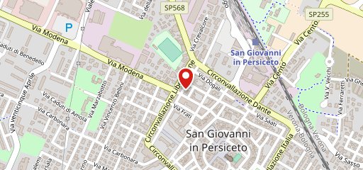 Pizzeria Persicetana sulla mappa