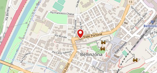 Pizzeria PioPio Bellinzona sulla mappa