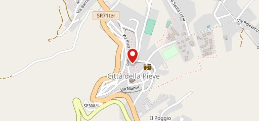 Pizzeria Pizzidea Città della Pieve sulla mappa