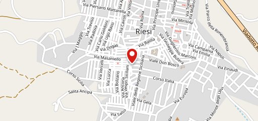 pizzeria planet via vespri sulla mappa