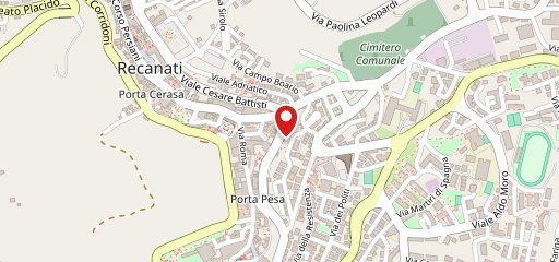 Pizzeria Porta Marina sur la carte