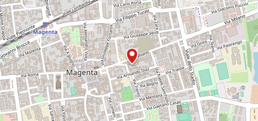 Pizzeria Primafila Magenta sulla mappa