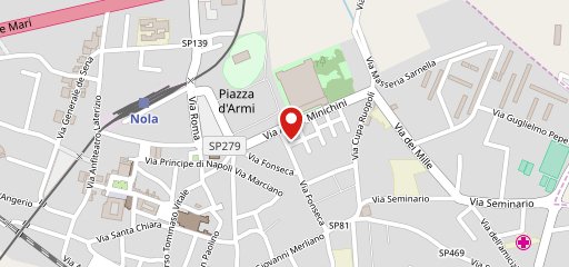 Pizzeria Primavera 2 tavola calda da Ciro e Angela Nola sulla mappa