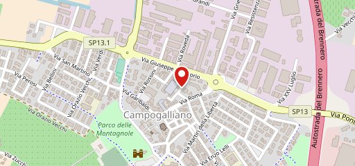 Pizzeria pulcinella Campogalliano sulla mappa