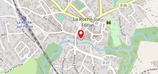 PIZZERIA ROCHOISE sur la carte