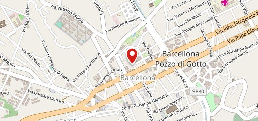 Pizzeria Roma (Barcellona Pozzo di Gotto , ME) sulla mappa