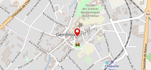 Pizzeria Roma Gembloux sur la carte