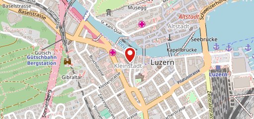 Pizza Roma Luzern sulla mappa