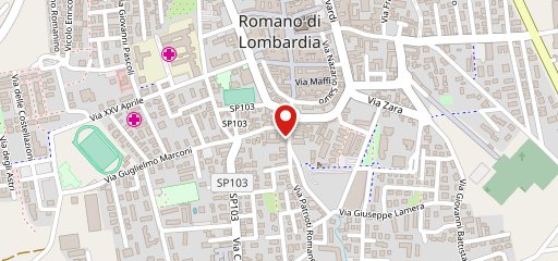 Pizzeria Romano sulla mappa