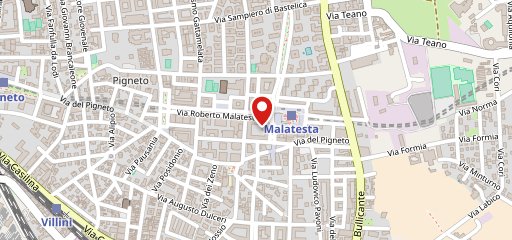 Pizzeria sulla mappa