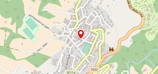 Pizzeria Romea sulla mappa