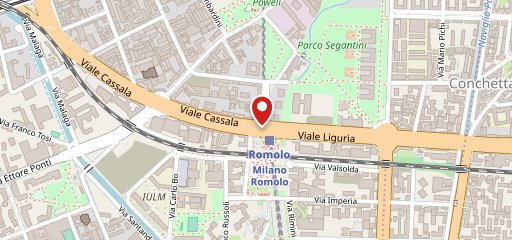 Pizzeria Romolo sulla mappa