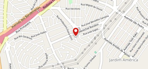 Roncon Pizzaria em Taubaté no mapa