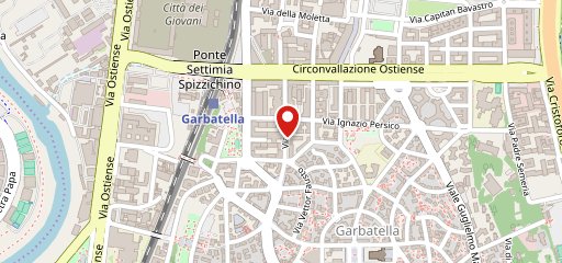 Pizzeria Rosticceria garbatella Roma sulla mappa