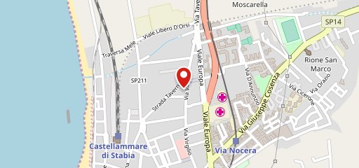 Pizzeria da Mastrociro sulla mappa