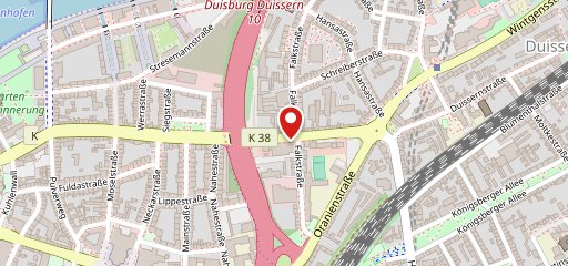 Pizzeria Brescia Duisburg sur la carte