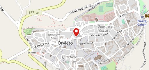 Pizzeria Orvieto sulla mappa