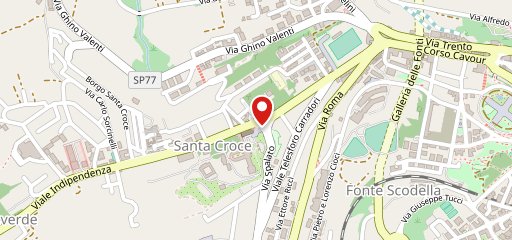 Pizzeria Santa Croce sulla mappa