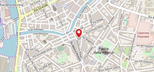 Pizzeria E Torta Seghieri Livorno sulla mappa