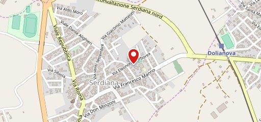 pizzeria Serdiana sulla mappa