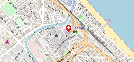 Pizzeria Simoncelli Senigallia sulla mappa