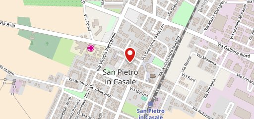 Pizzeria Smeraldo San Pietro in Casale sulla mappa