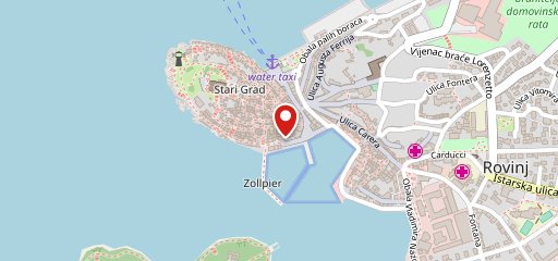 Pizzeria Stari Grad Rovinj sulla mappa