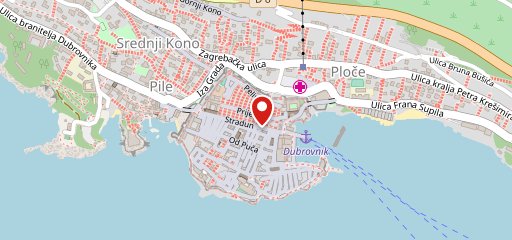 Pizzeria Stella Dubrovnik sulla mappa