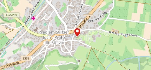 Pizzeria - Gasthof Stern sulla mappa