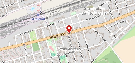 Pizzeria Strasshof sur la carte