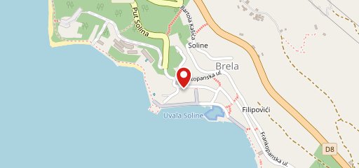 Pizzeria Surf sulla mappa