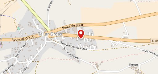 Pizzeria Tal ar Groas 7j/7 (8h/23h) sur la carte