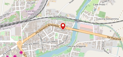 Pizzeria tango ristorante sulla mappa