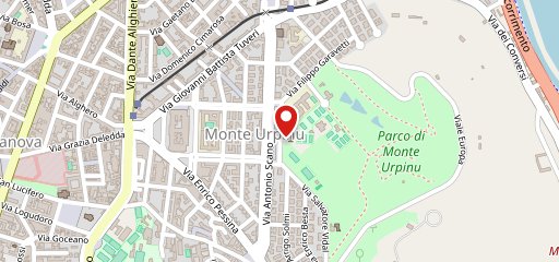 Pizzeria Tennis Club Monte Urpinu sulla mappa