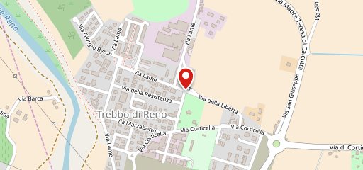 Pizzeria Trebbo sulla mappa